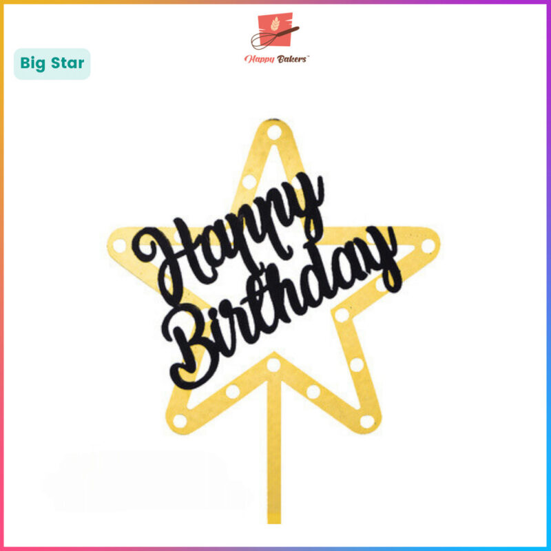 Happy Birthday Toppers Series 2 - Image 3