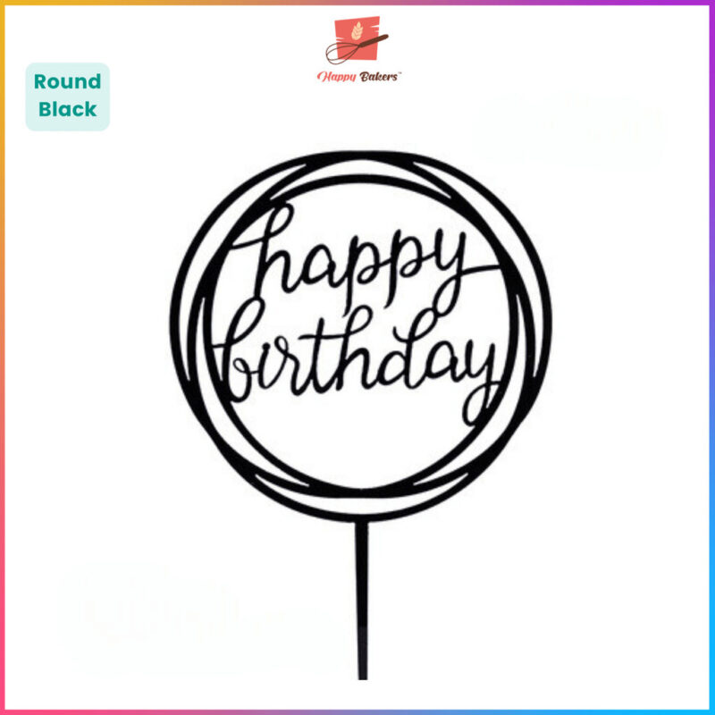 Happy Birthday Toppers Series 2 - Image 4