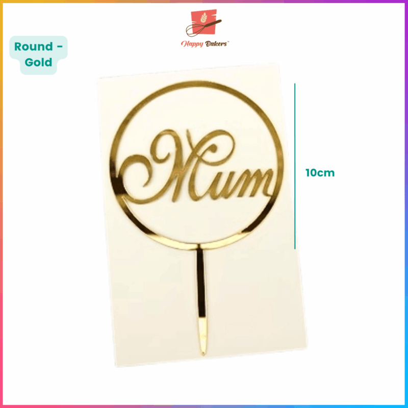Love Mum Mothers Day Toppers - Image 5