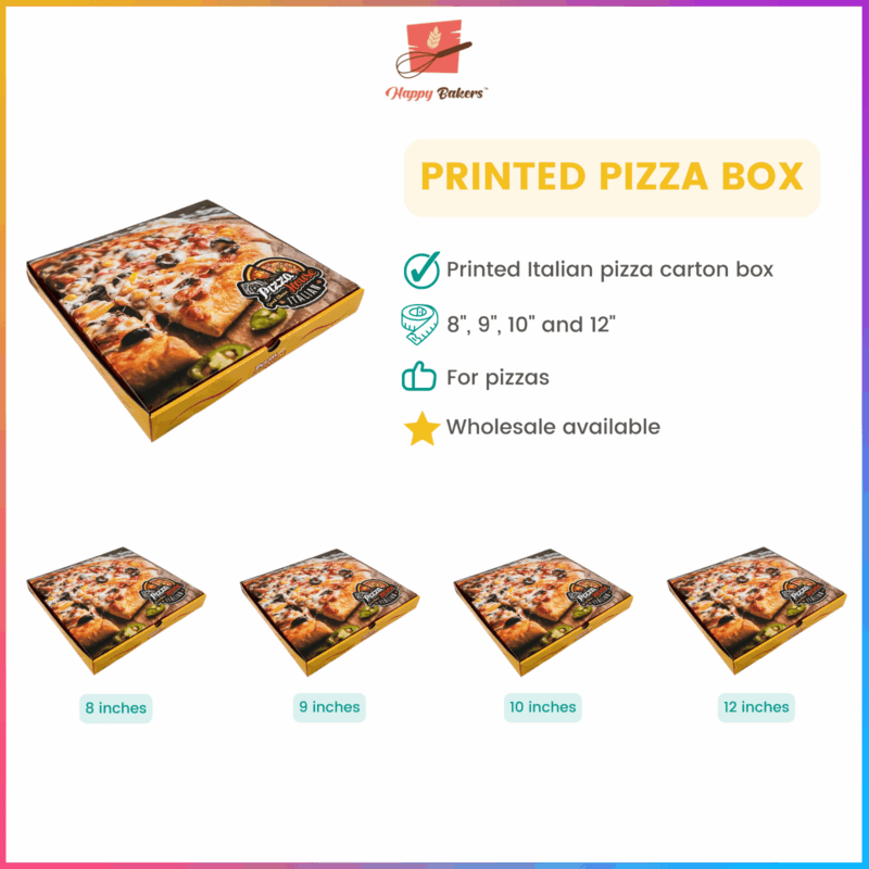 Printed Pizza Carton Box