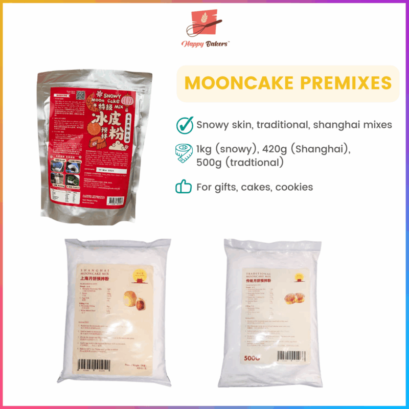 Snowy Skin Traditional Shanghai Mooncake Premix 500g