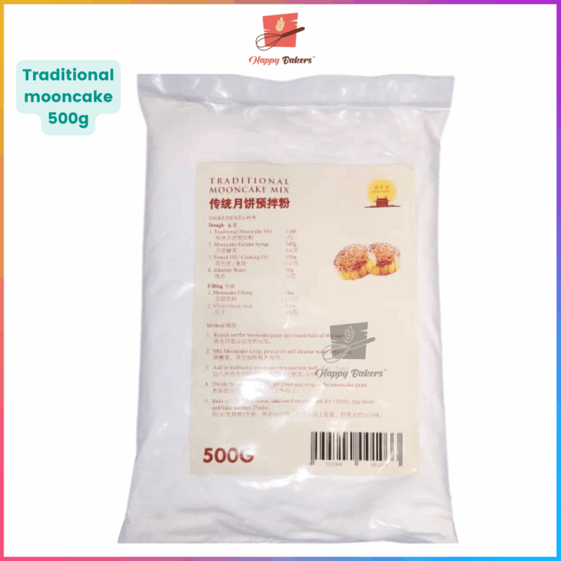 Snowy Skin Traditional Shanghai Mooncake Premix 500g - Image 3