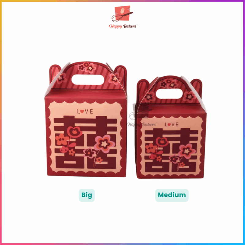 Love Double Happiness Wedding Gift Box - Image 2