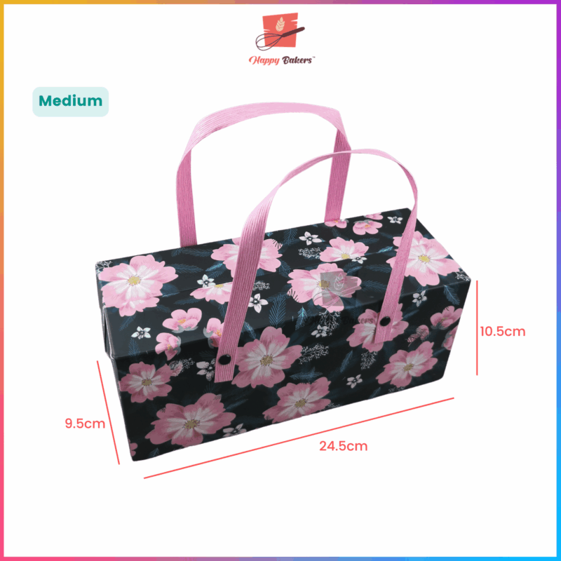 Sakura Gift Box With Handle - Image 3