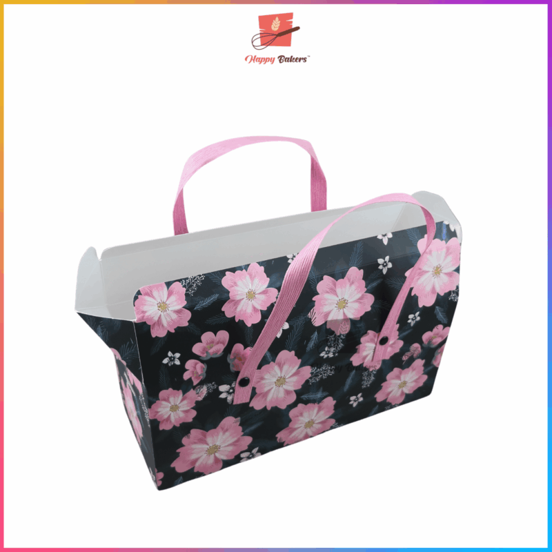 Sakura Gift Box With Handle - Image 6
