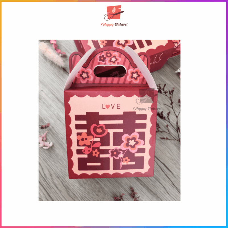 Love Double Happiness Wedding Gift Box - Image 8