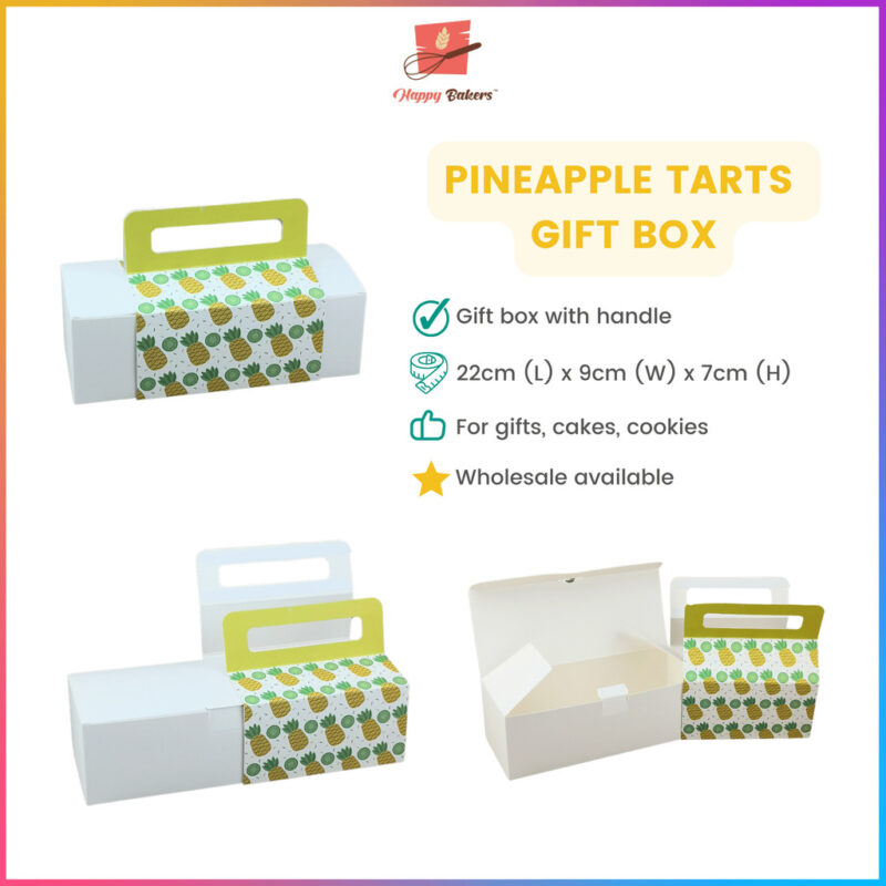 Pineapple Tarts Green Gift Box