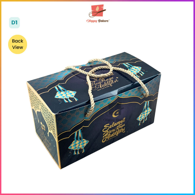 Hari Raya Handle Gift Box For 2 Containers - Image 3