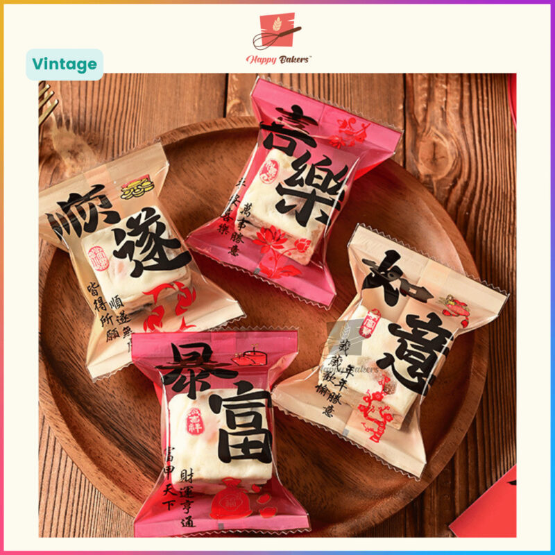 CNY Sealable Cookies Bag 100pcs Set - Image 7