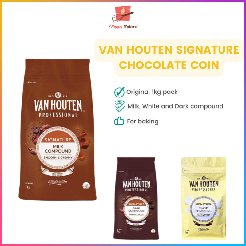 VAN HOUTEN Signature Chocolate Coins Compound