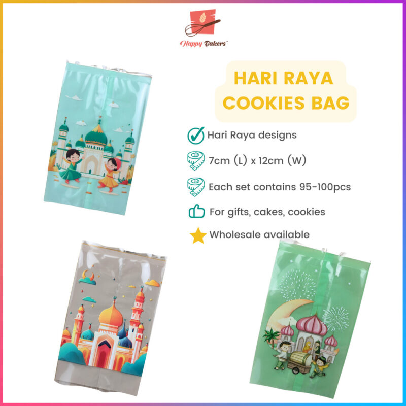 Hari Raya Cookies Bag 100pcs Set