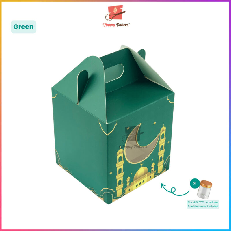Hari Raya Single Gift Box With Handle - Image 6
