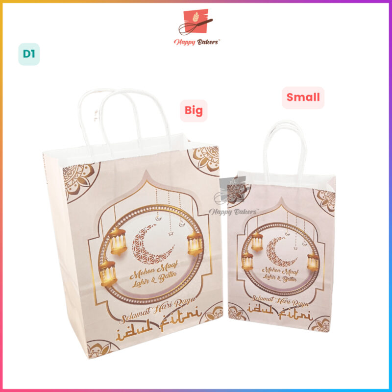 Hari Raya Paper Gift Bag - Image 3
