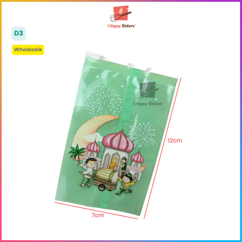 Hari Raya Cookies Bag 100pcs Set - Image 7