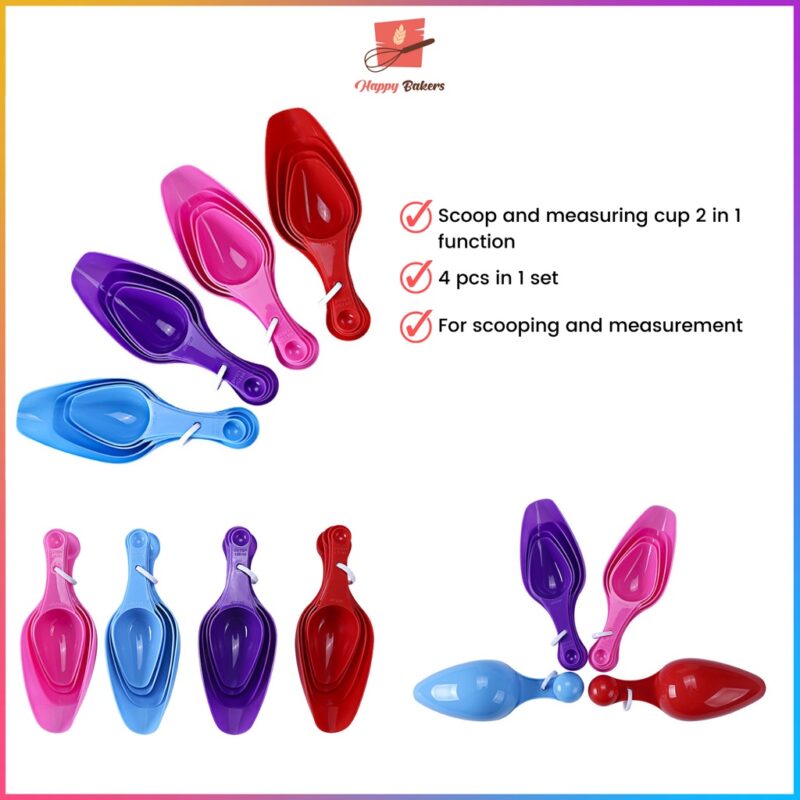 2 in 1 Measuring Spoon and Scoop Set