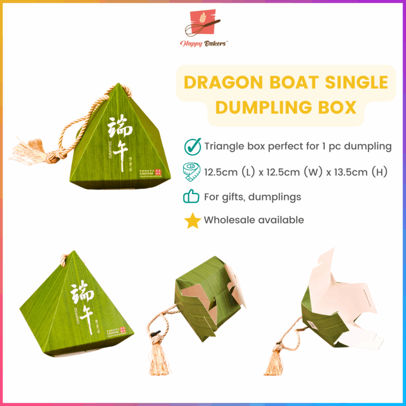 Dragon Boat Single Dumpling Triangle Box