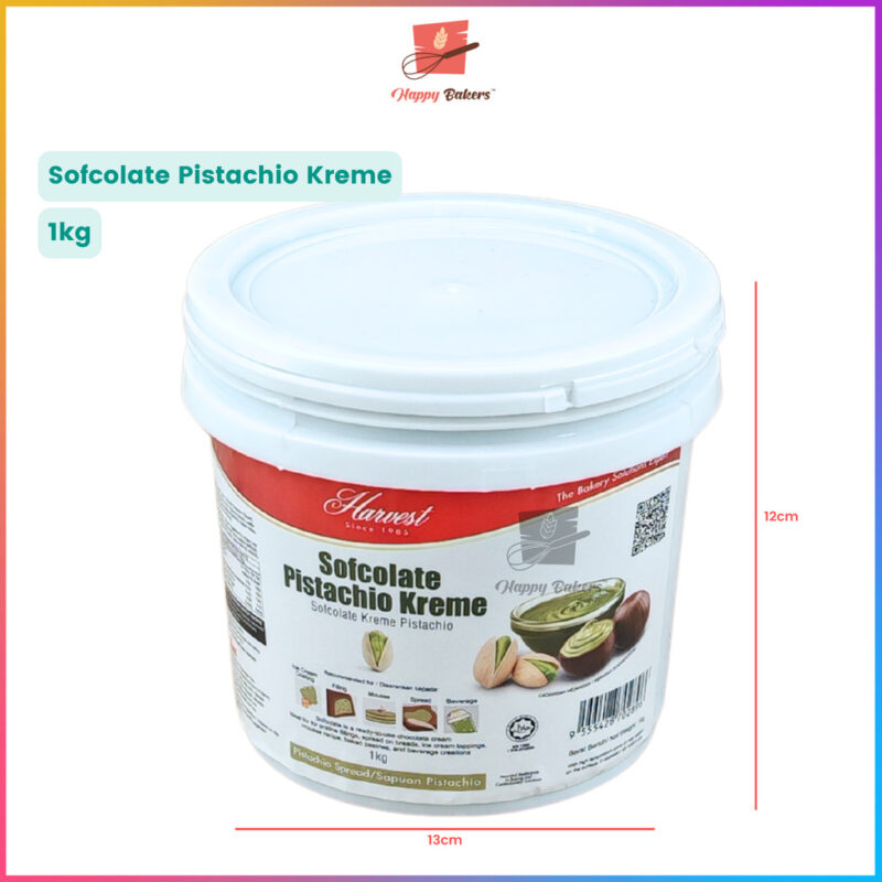 HARVEST Sofcolate Pistachio Coffee Nanyang Kreme 1kg - Image 2
