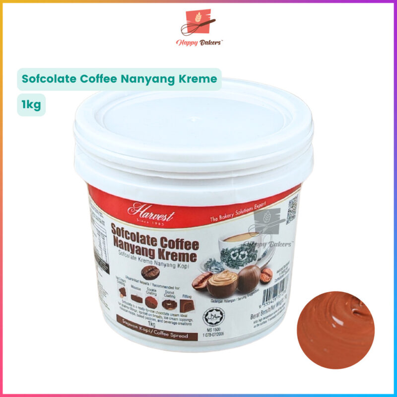 HARVEST Sofcolate Pistachio Coffee Nanyang Kreme 1kg - Image 5